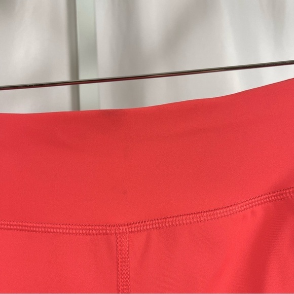 Avia Large Neon Bright Deep Side Pockets Crop Workout Leggings Yoga Running Gym - Picture 8 of 10